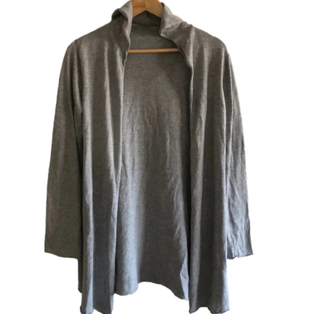 ATHLETA | Grey hooded cardigan - Picture 1 of 6